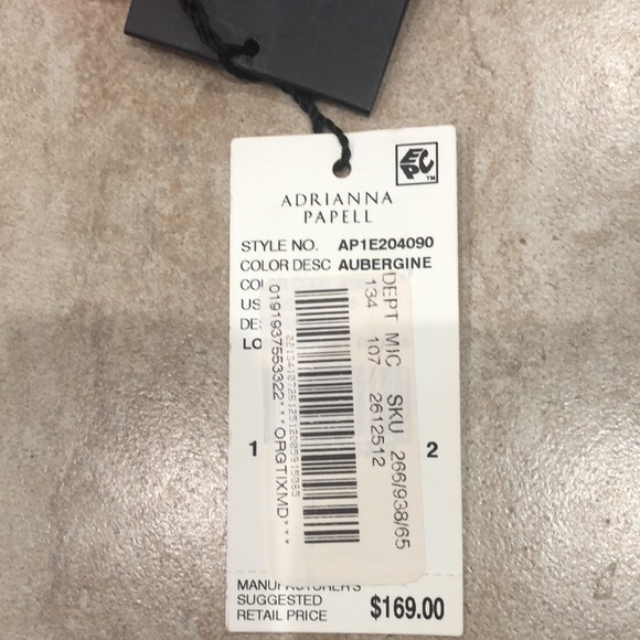 Adrianna Papell elegant long formal dress NWT size 10 - Picture 6 of 8